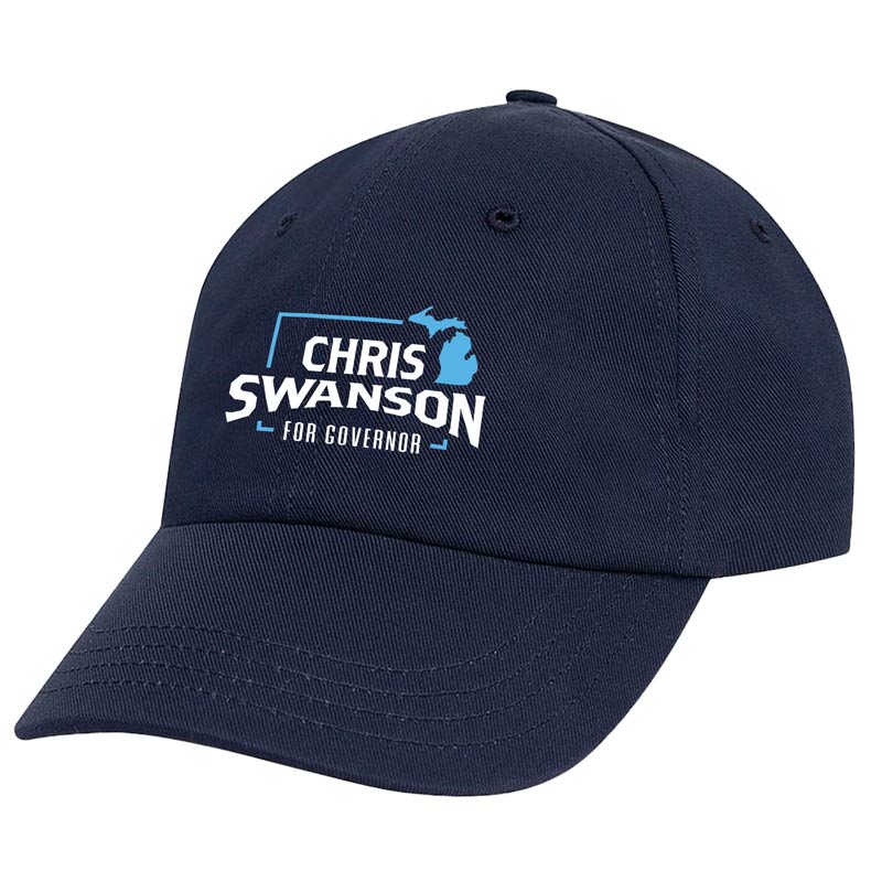 Chris Swanson navy baseball cap